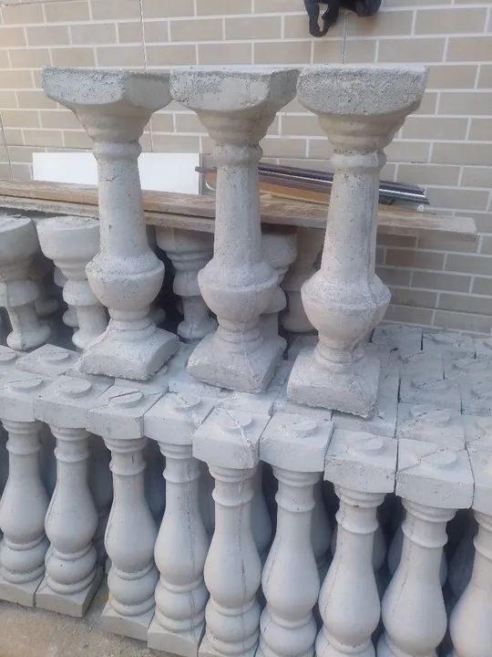 Pilares de Concreto para Corrimão - Novos