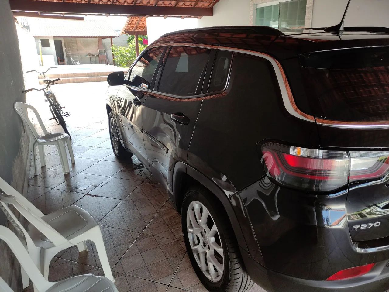 Compass sport 1.3 turbo ano/modelo 22 - Foto 2