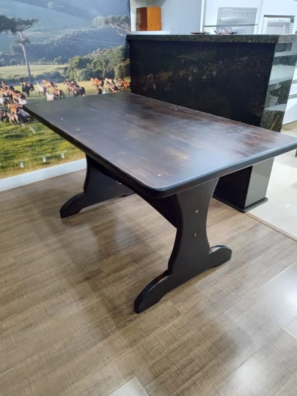 Mesa de Madeira Maciça  1.50/80/80 - Foto 3