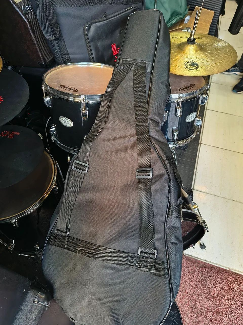 Bag extra luxo violão folk aço barato super oferta Giannini Tagima michael - Foto 3