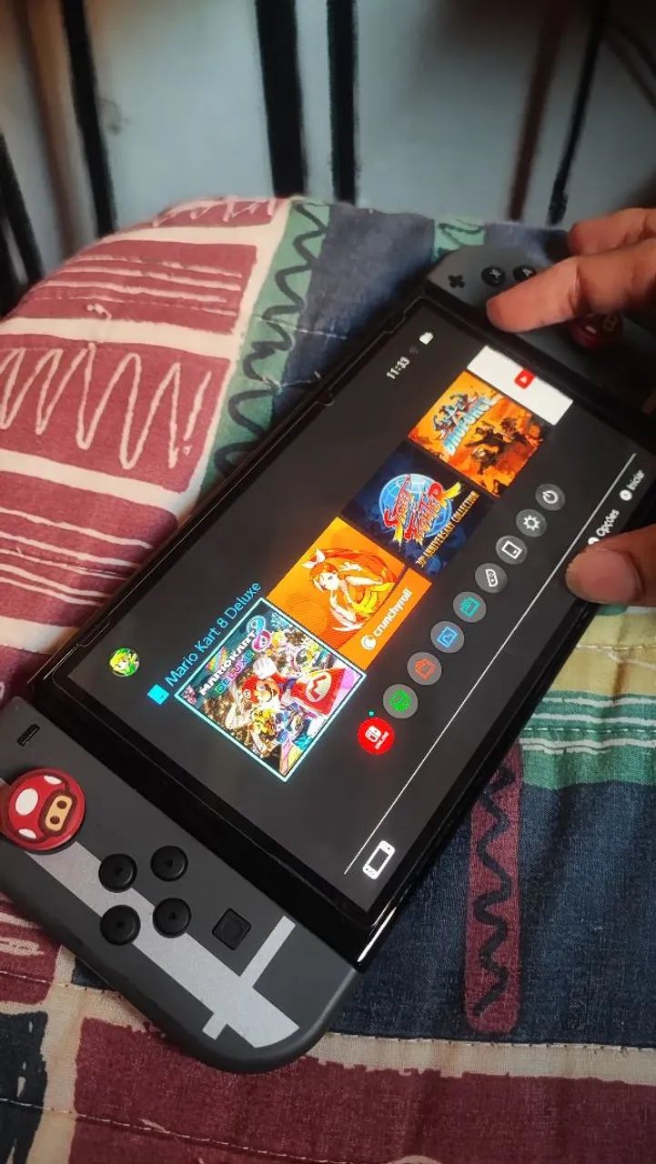 Nintendo Switch Oled - Versão Smash Bros 