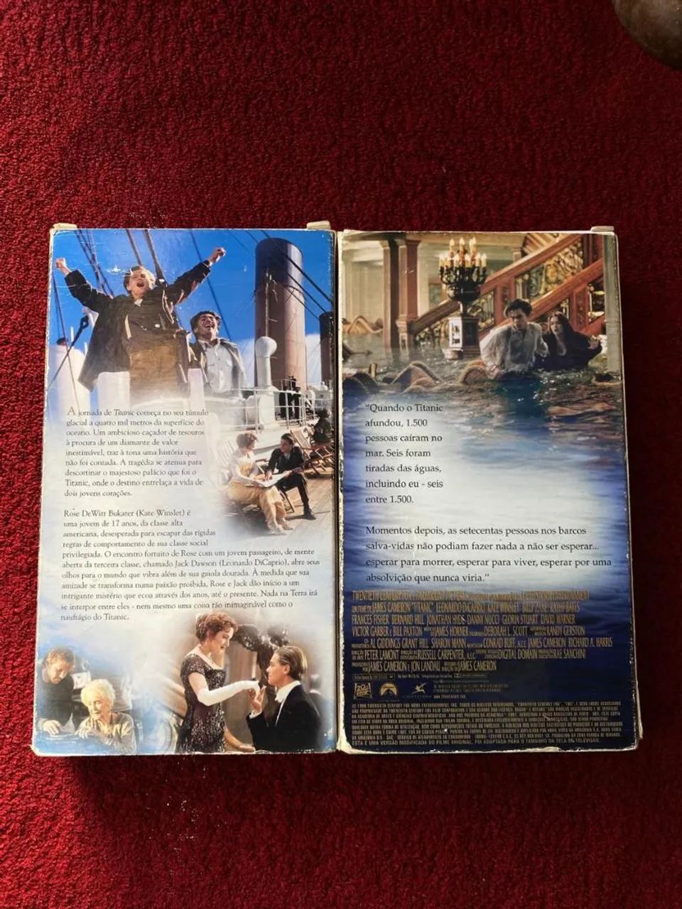 Par de fitas vhs titanic - Foto 3