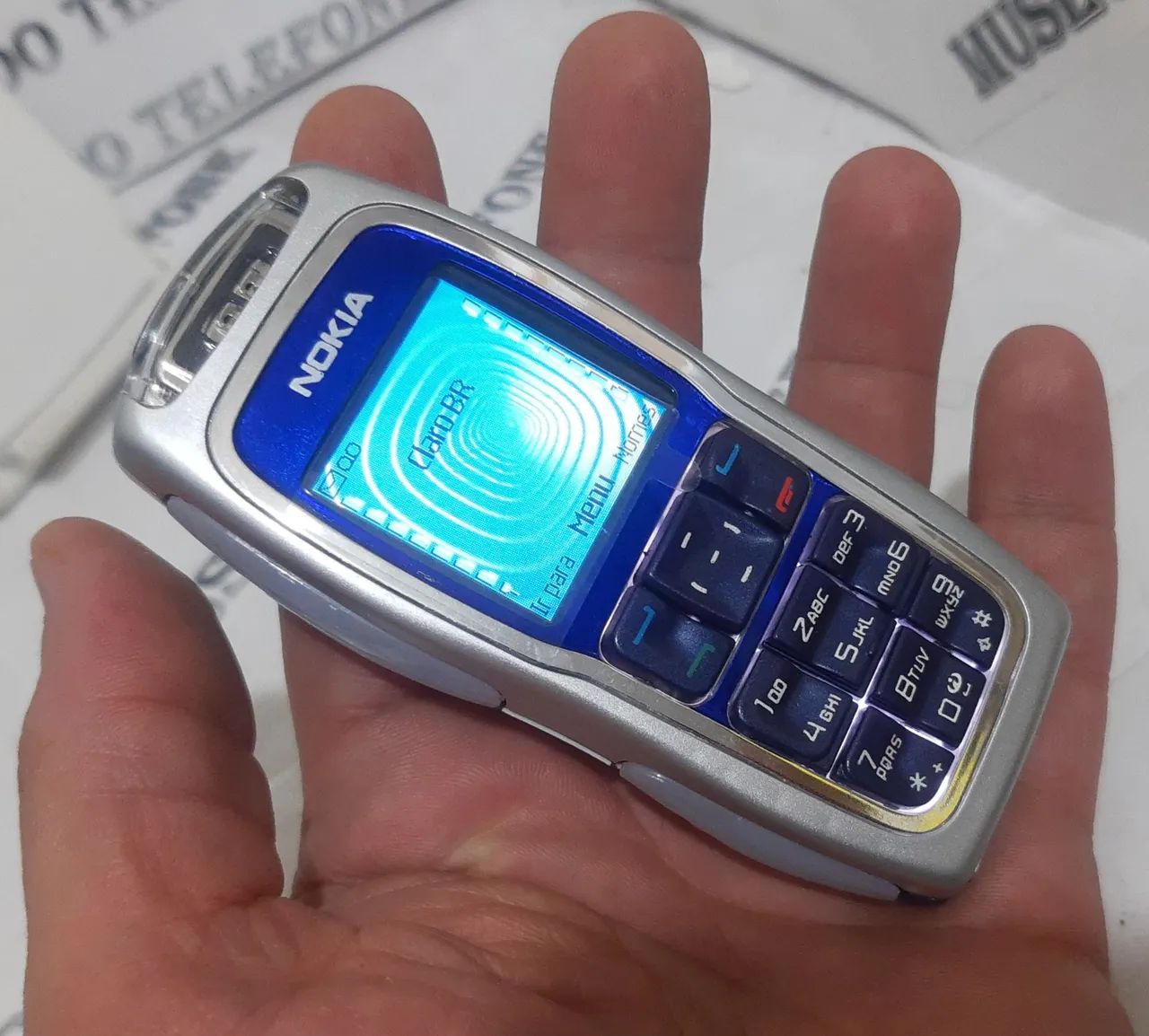 Nokia 3220 " DISCO VOADOR " celular antigo pisca pisca Reliquia  - Foto 5