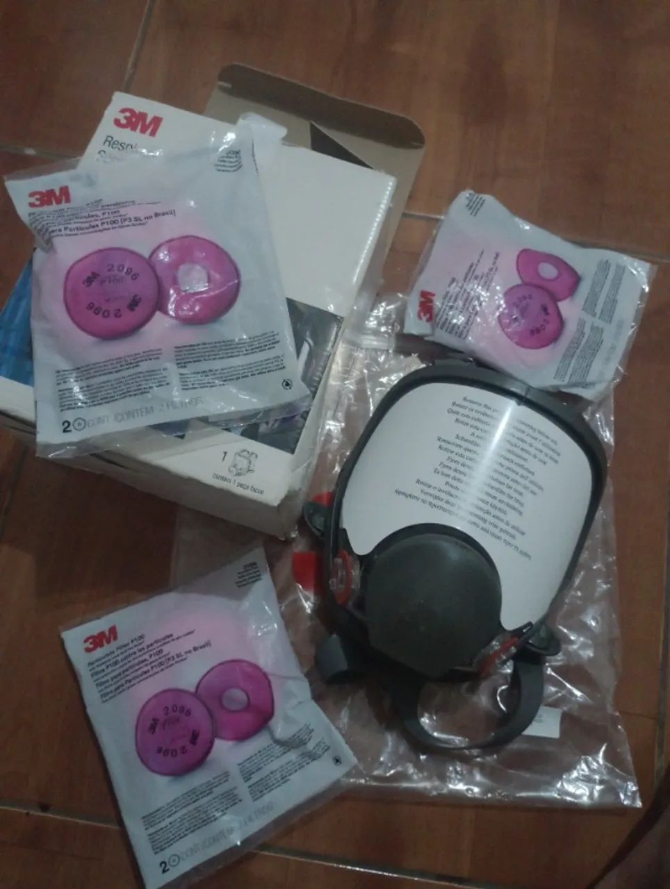 Respirador Facial inteira Série 6800 - Foto 4