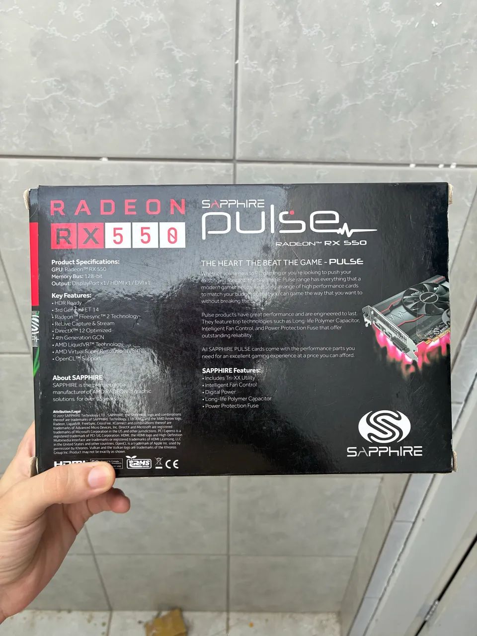 RX550 4GB usada - Foto 2