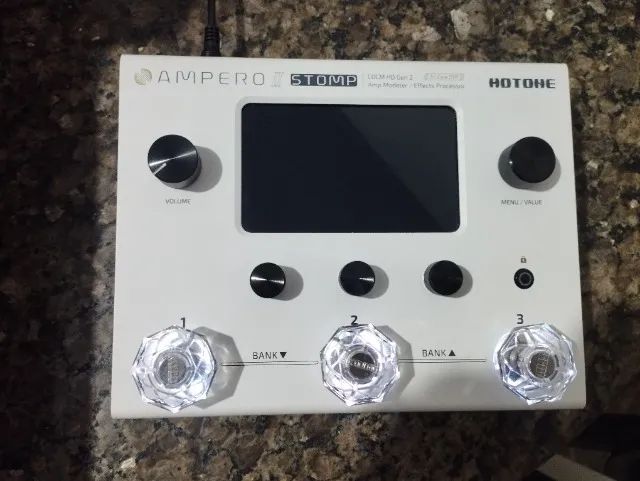 Ampero 2 Stomp (pedaleira de guitarra) - Instrumentos musicais