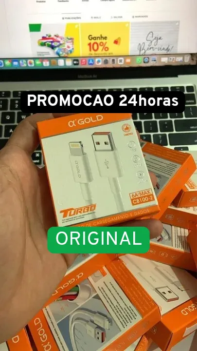 Cabo De Iphone ( WhatsApp 79.9 8854_3738 ) + Reforçado e turbo - OPORTUNIDADE