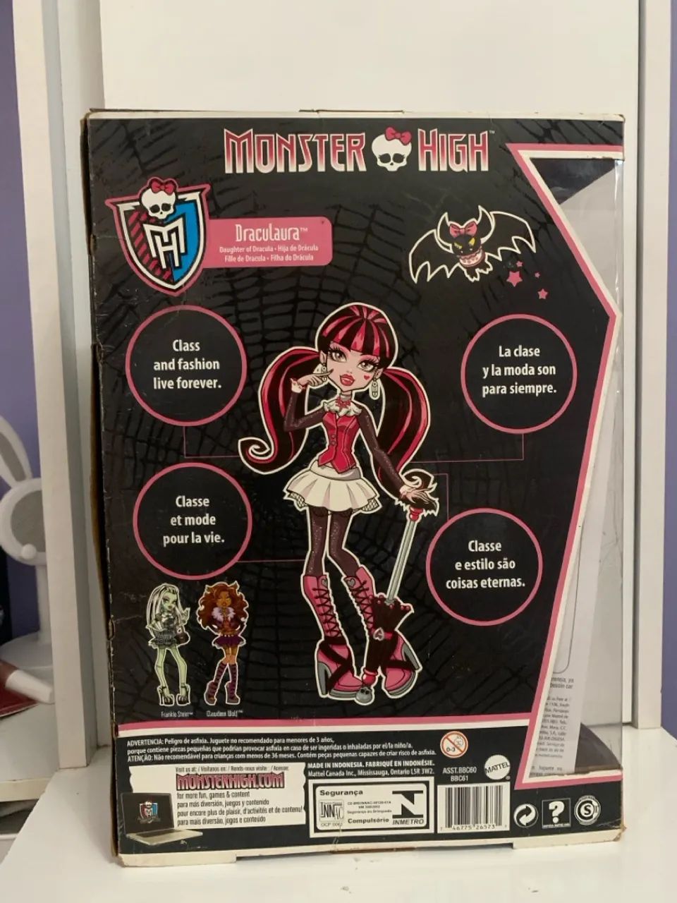 Monster high draculaura Relacrada w2 DESCRIÇÃO. - Foto 5