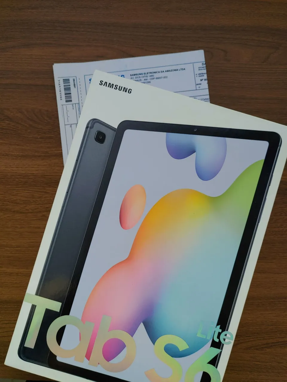 Tablet Samsung Tab S6 Lite 64gb wifi - Novo na Caixa