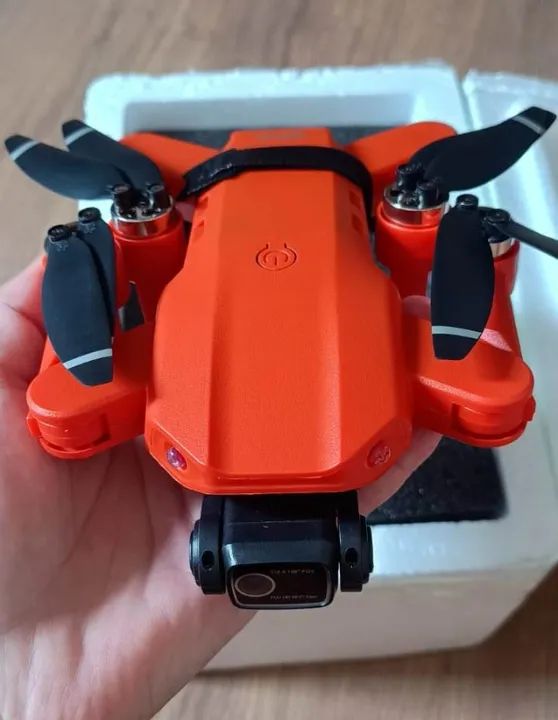 Drone Lzyrc L900 Pro Dual Câmera 4K Laranja 1 Bateria - Foto 2