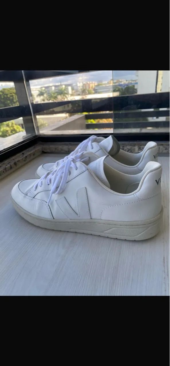 TÊNIS MASCULINO VERT 100% COURO TAMANHO 41