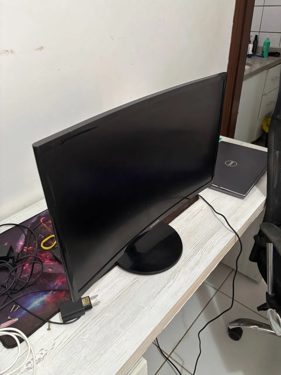 Monitor Samsung 24 Led Gamer Full Hd Curvo 60Hz 4Ms Hdmi S