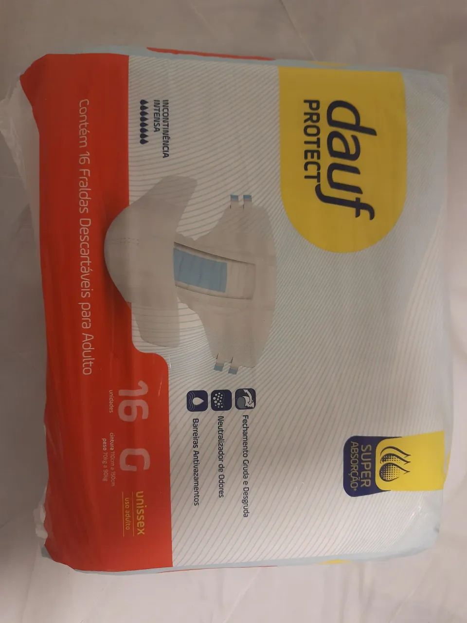 Fralda Geriátrica Dauf Protect G Incontinência Intensa - Foto 3