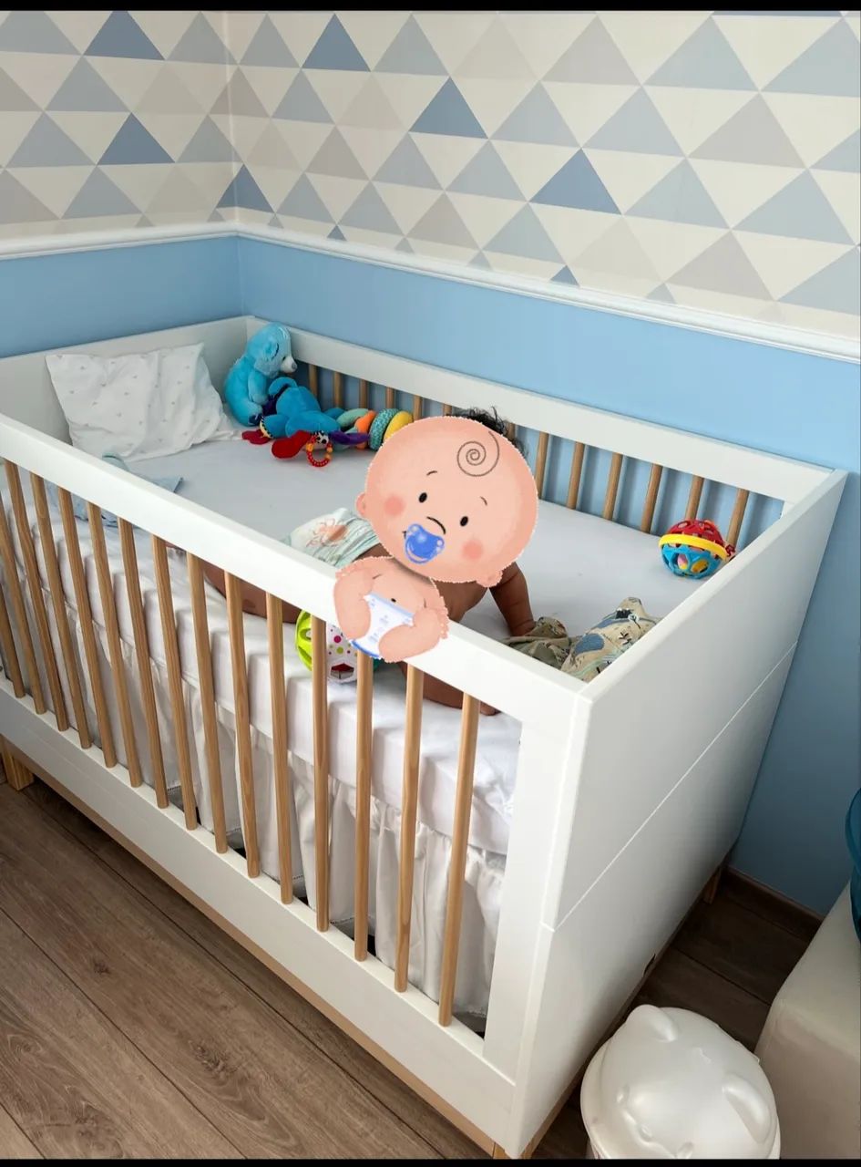 Berço COZY + colchão 