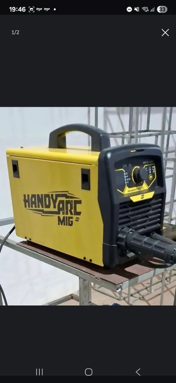 Maquina solda mig esab64872654501761121