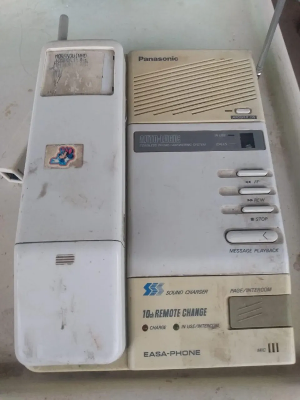 Secretária eletrônica precisa arrumar