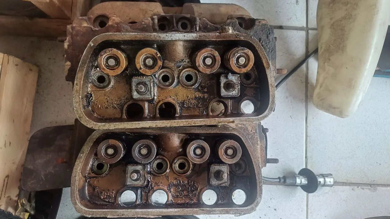 Cabeçote de motor fusca 1500