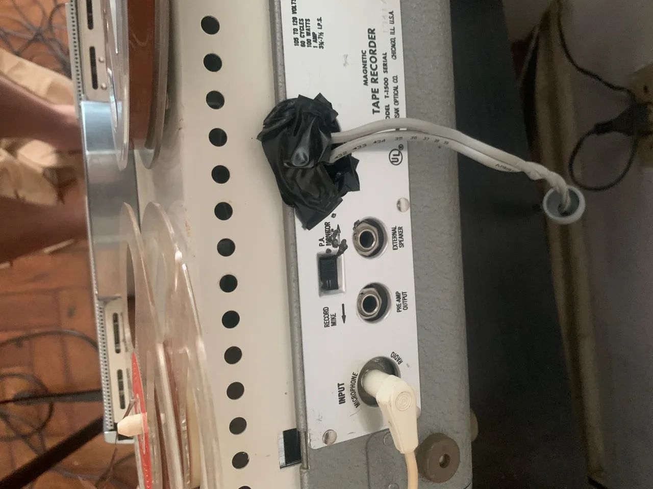 Gravador de fita Wollensak - Foto 4