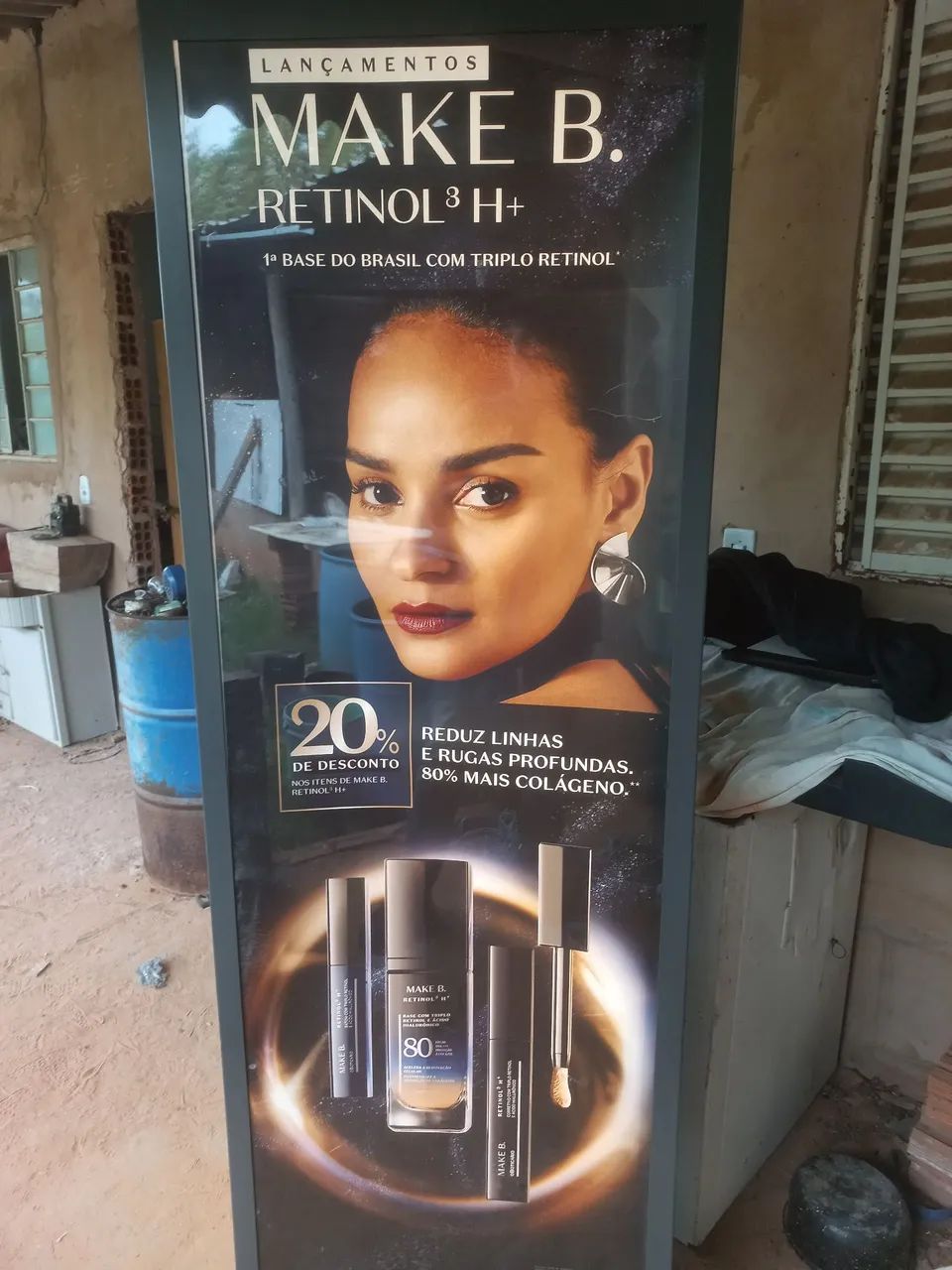 Outdoor profissional com led todo em latão  - Foto 2