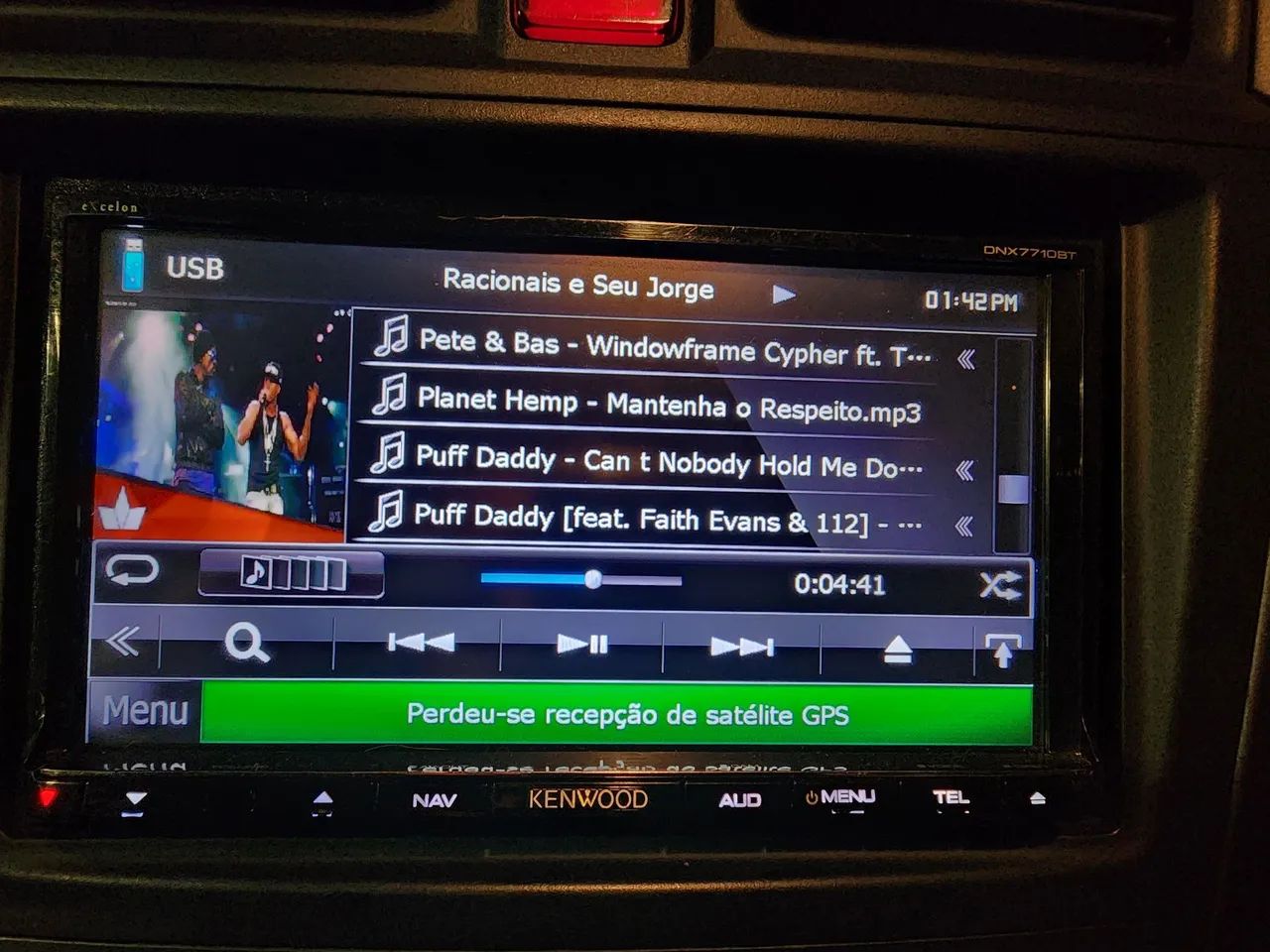 Central Multimídia Kenwood DNX7710BT