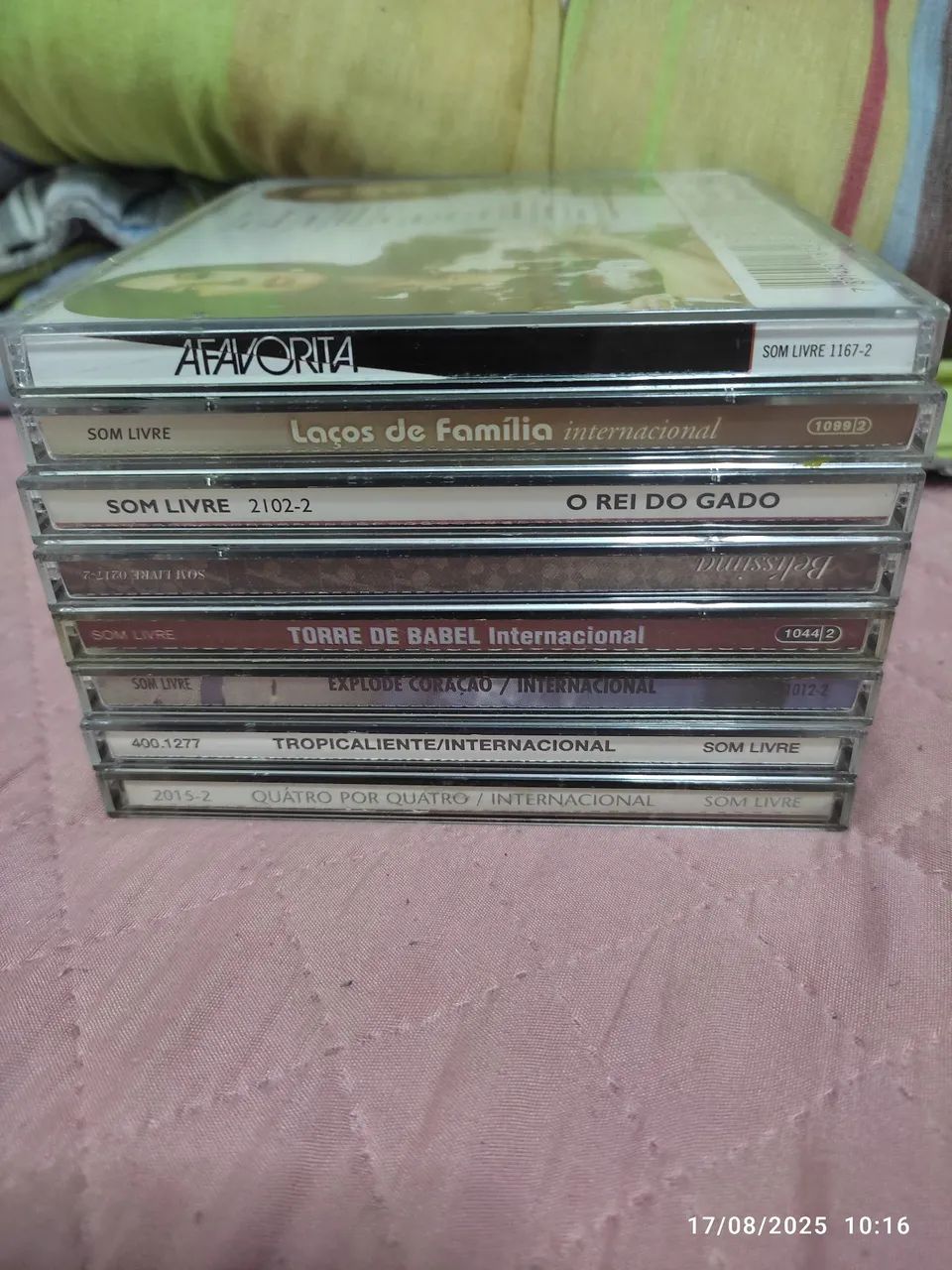 Trilha sonora de Novelas (8 cds) - Foto 5