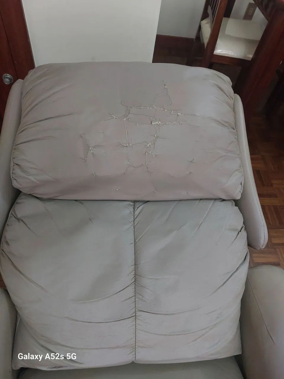 Poltrona confortável e aconchegante