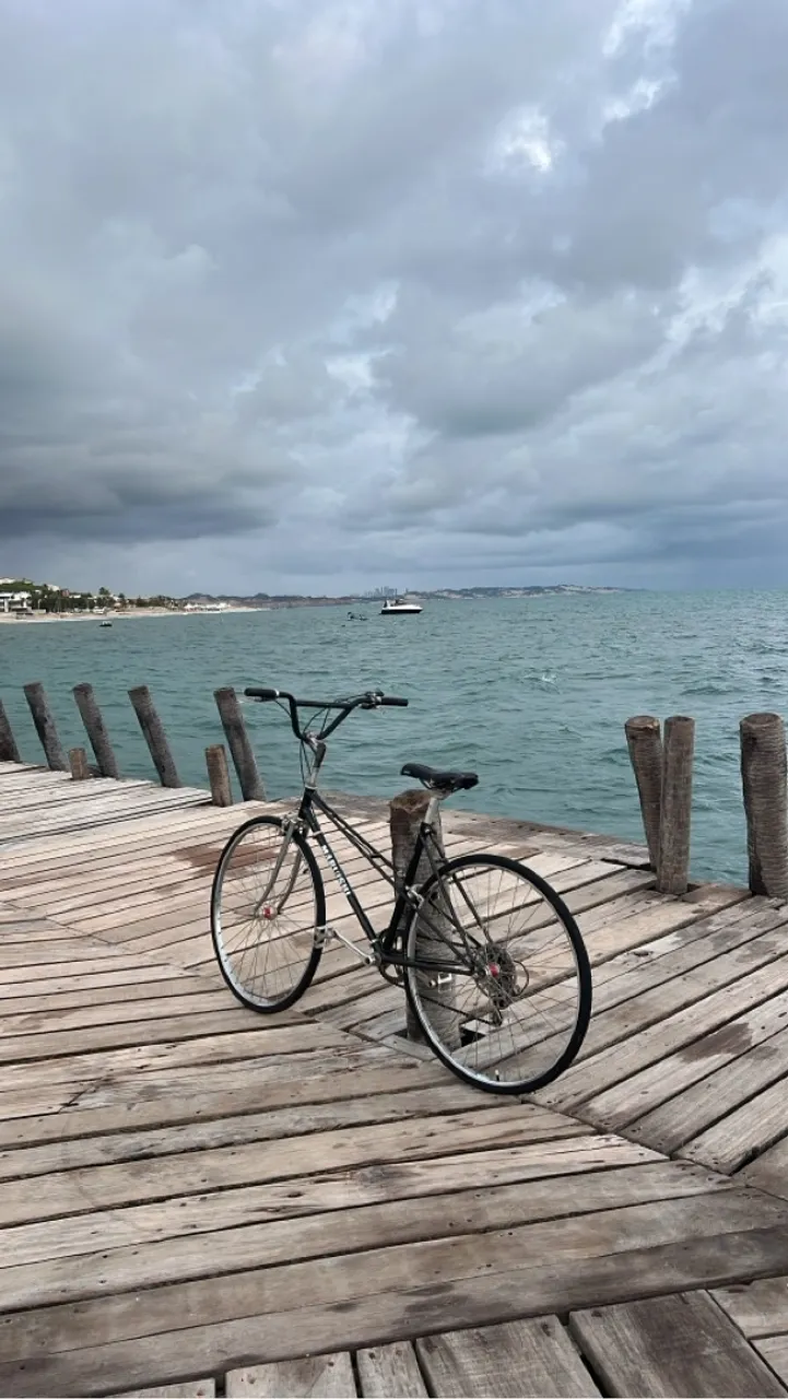 Bicicleta para passeios e aventuras esportivas