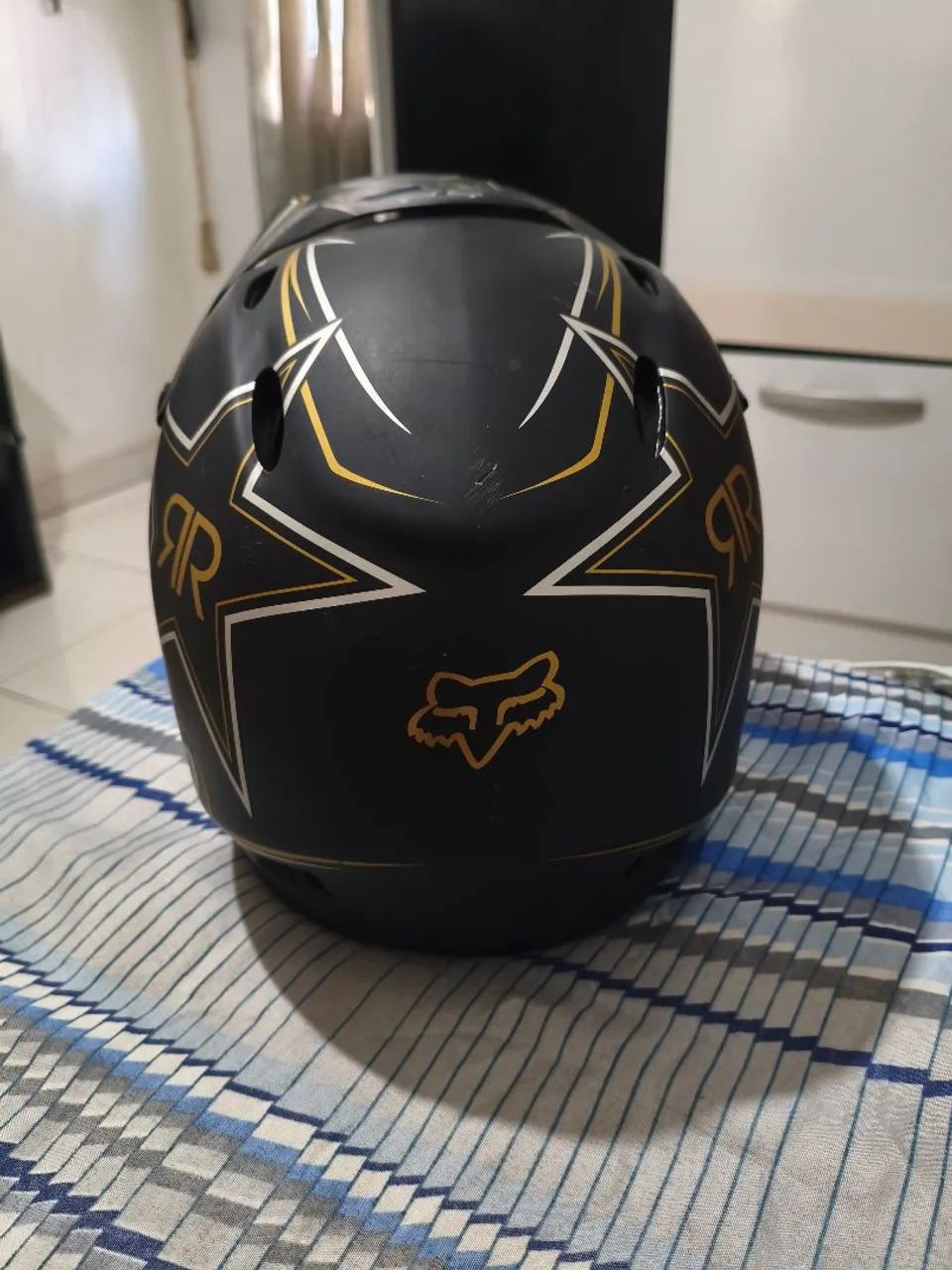 Capacete Fox rampage de downhill - Foto 4