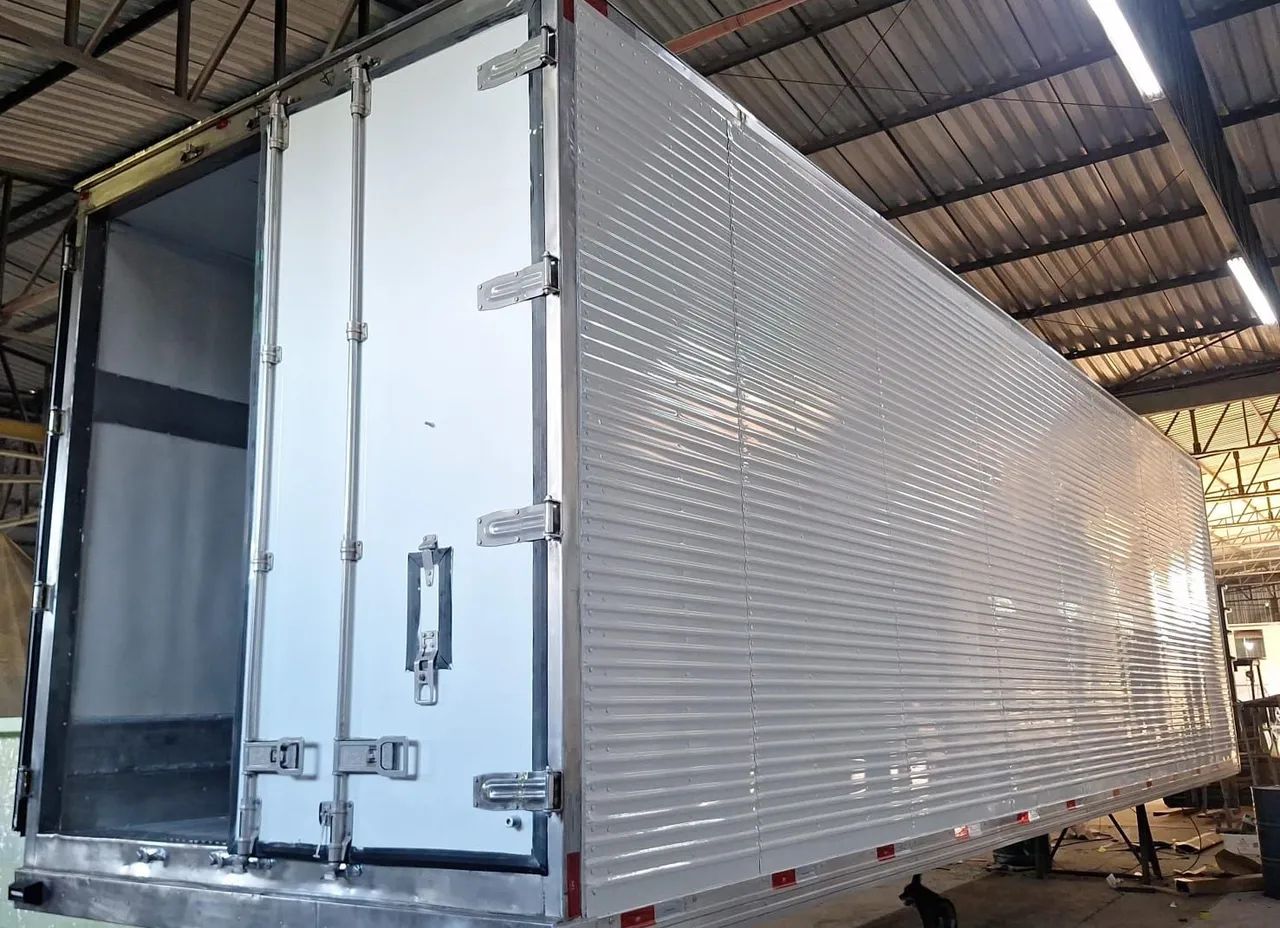  Baú Refrigerado 18 palets com equipamento de refrigeração Carrier 2100A - Foto 4