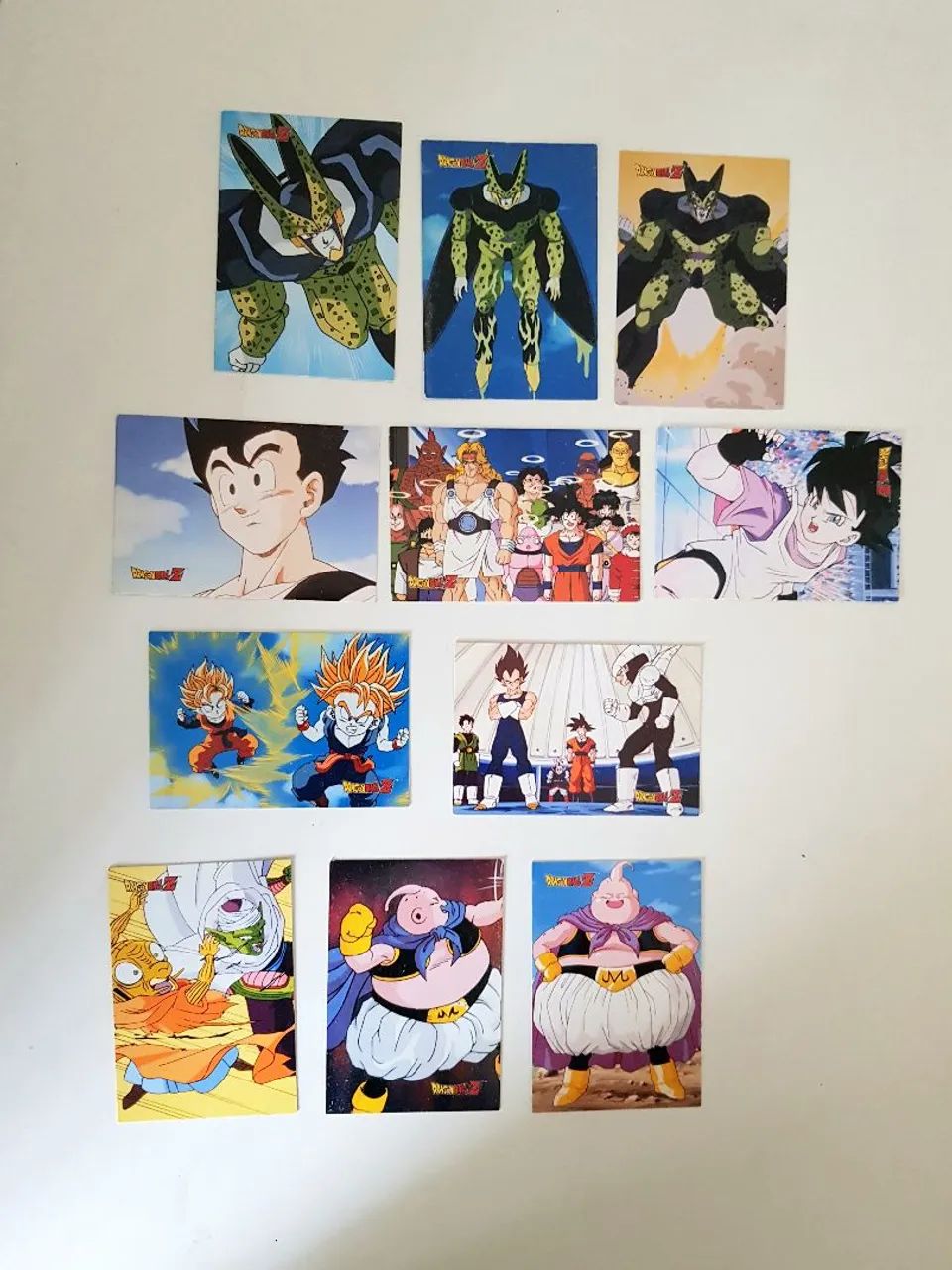 Dragon Ball Z 2-11 Cards antigos de coleção - Hobbies e coleções