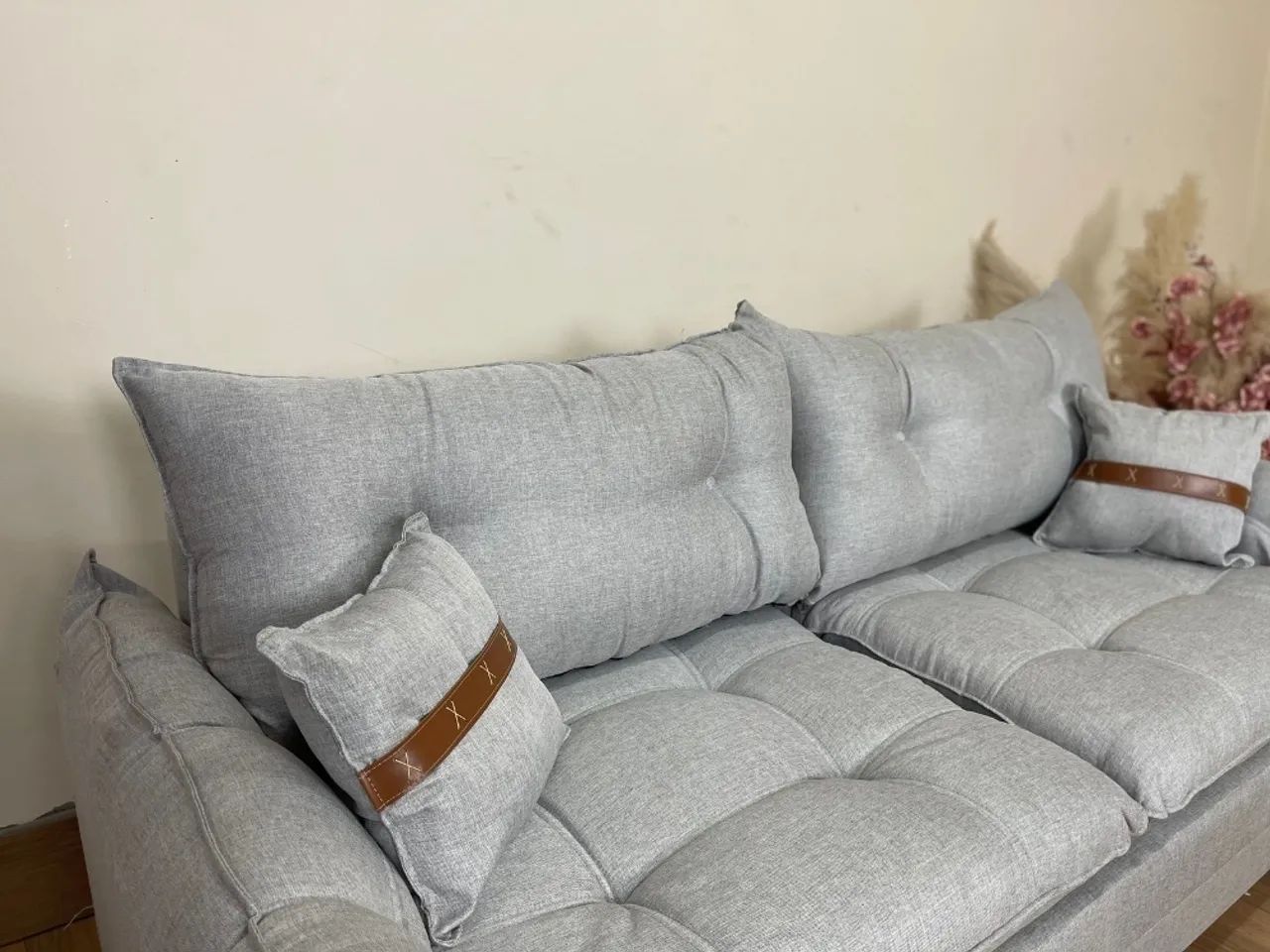 Sofá Living 2,00m Viena Pillow Top l43 - Foto 4