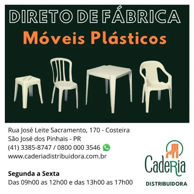 Mesa Plástica Desmontável  - Foto 2