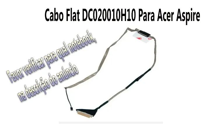 Cabo Flat DC020010H10 Para notebook Acer Aspire