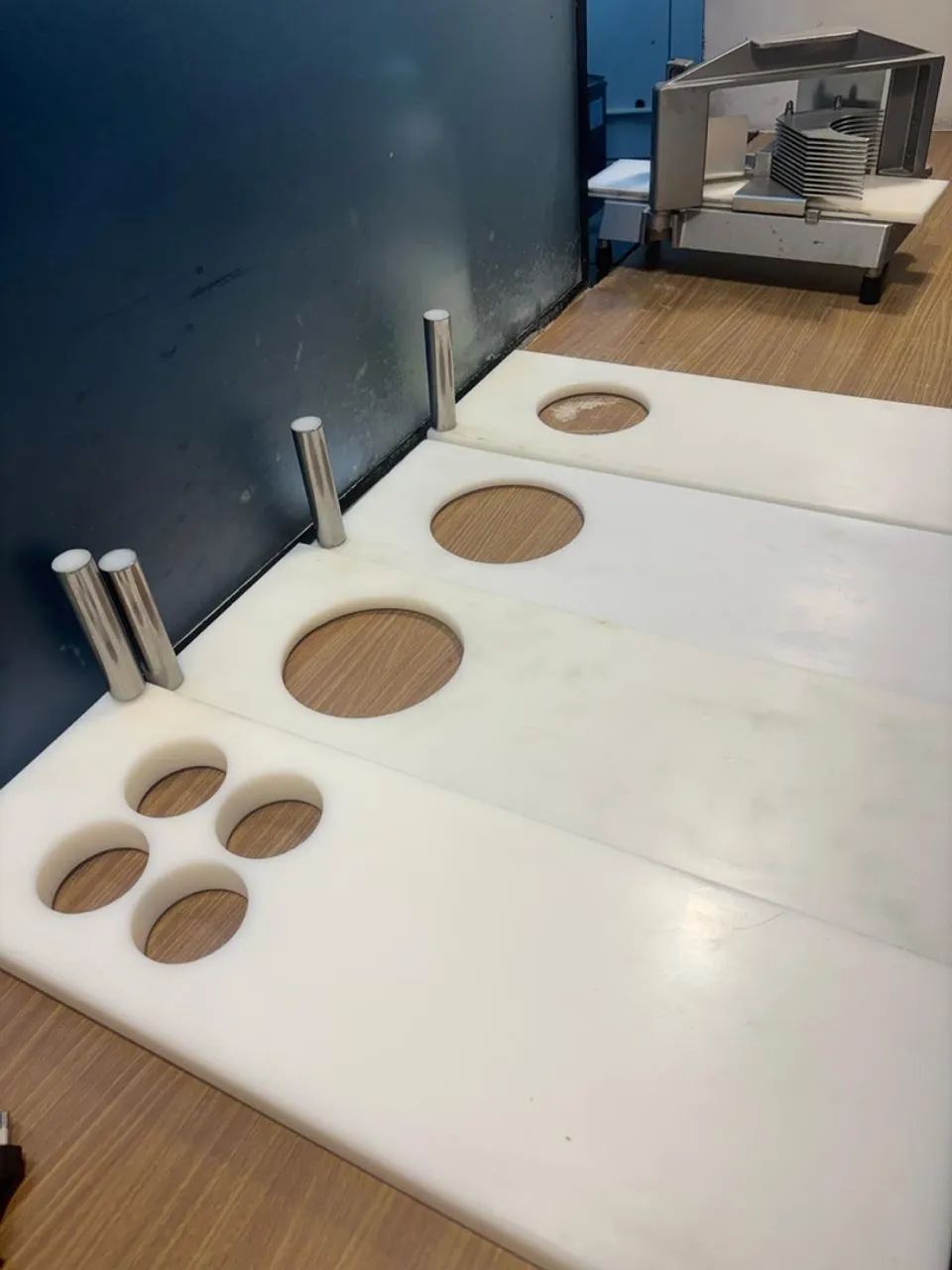 Máquina semi automática de hambúrguer da marca Seleto. 4 moldes . Agilize sua produção!  - Foto 2