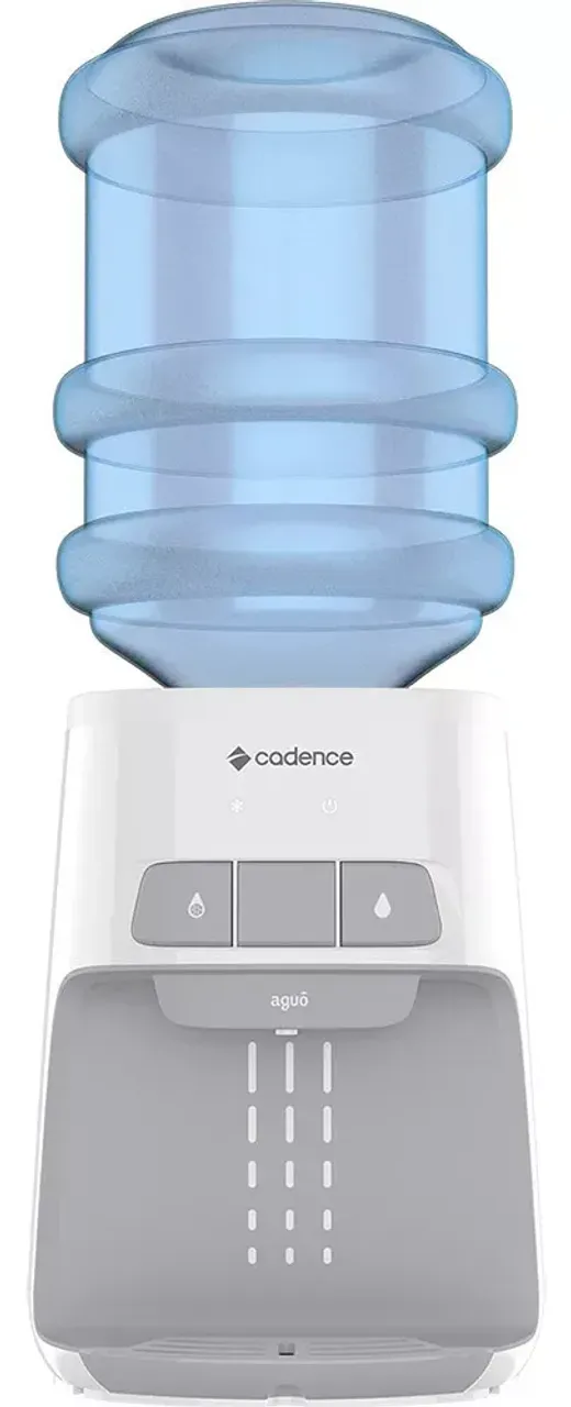 Bebedouro de mesa Cadence - água refrigerada - elétrico + galão 20L Bivolt BEB110 127v/220