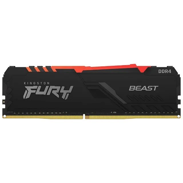 MEMORIA KINGSTON FURY BEAST DDR4 32GBx2 (64GB) 2666MHZ CL16 RGB