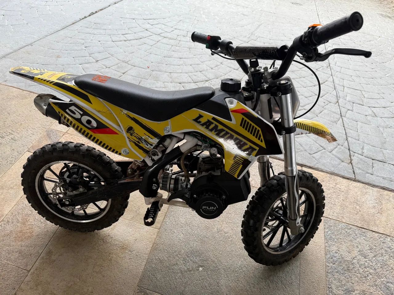 Mini Moto Cross Lamimha 49cc - Foto 5