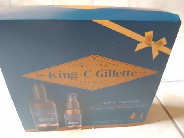 King C. Gillette Beard Shampoo and Filling Serum Kit