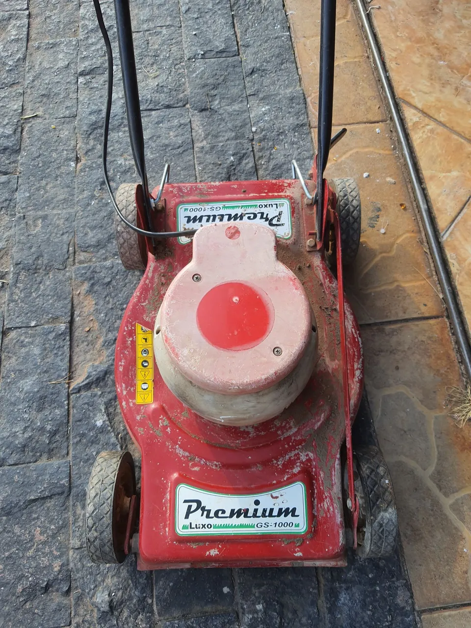 Cortador de Grama Elétrico Premium Luxo GS-1000