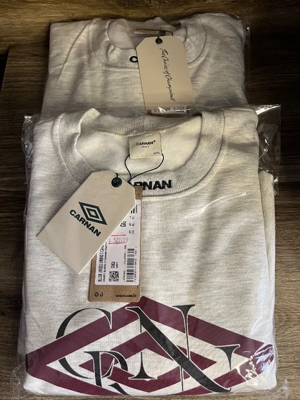 Carnan x Umbro Moletom Graphic Grey - Foto 2