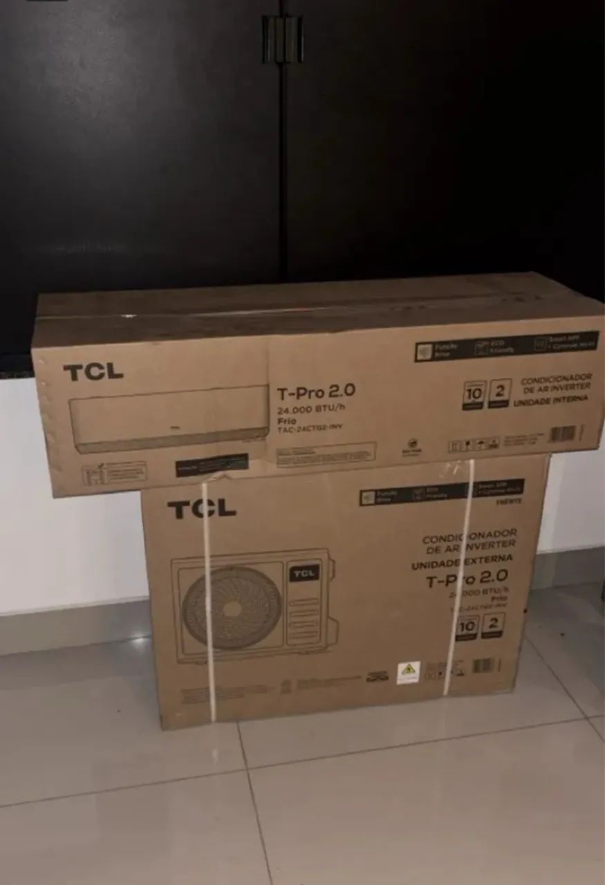 Ar Condicionado TCL T-Pro 2.0 Inverter 24.000 Btus Quente e Frio 220v 