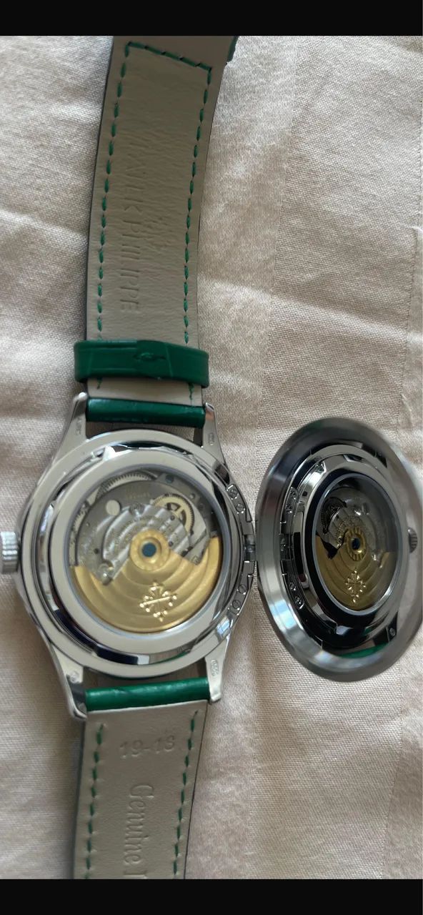 Relógio patek philippe novo com caixa original RP - Foto 4