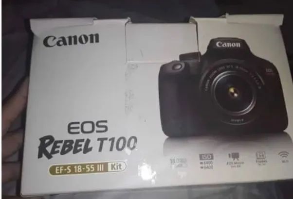 Câmera Canon EOS Rebel T100 Kit