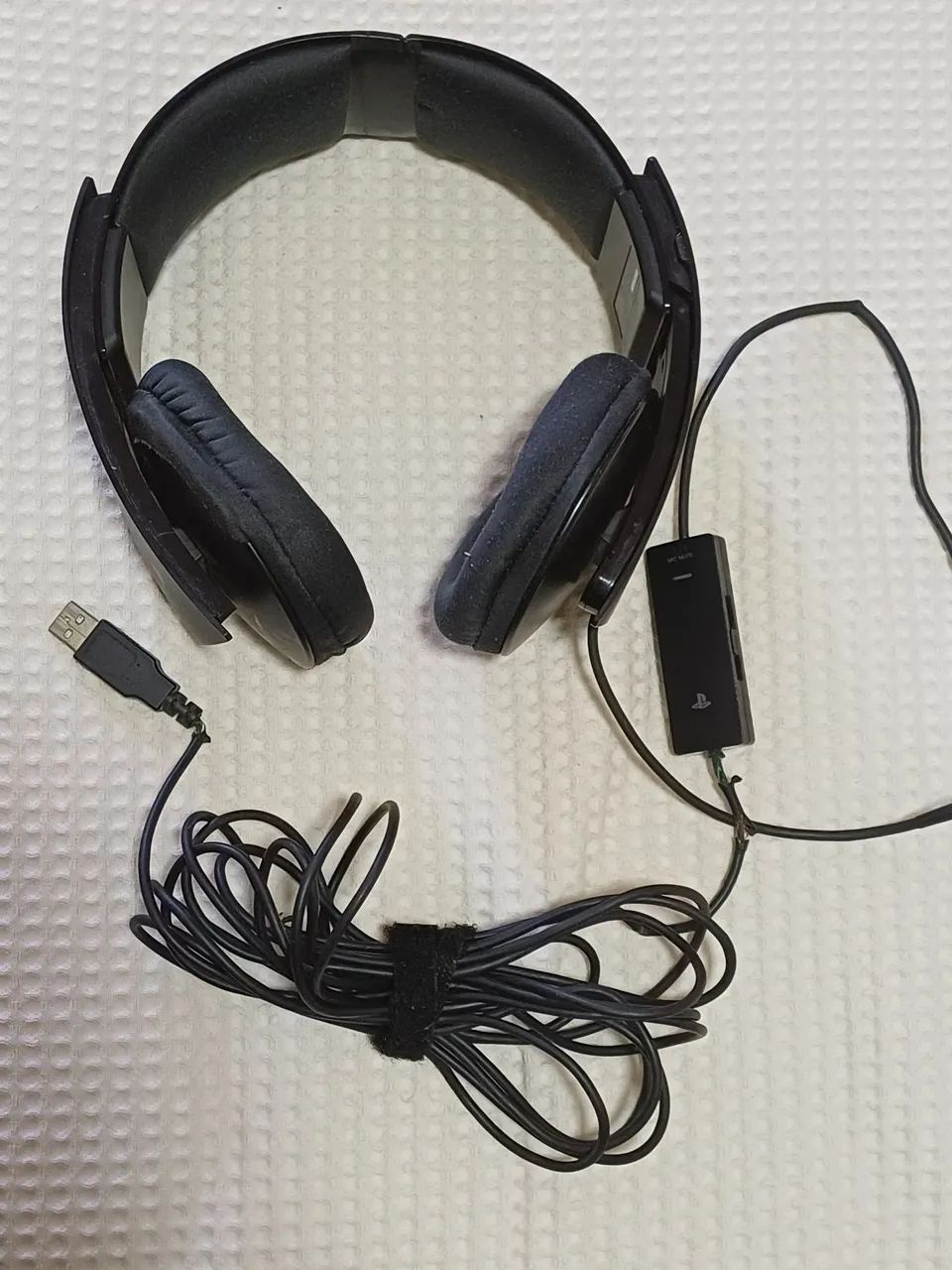 Headset Play Station/PC com microfone - Original  - Foto 2