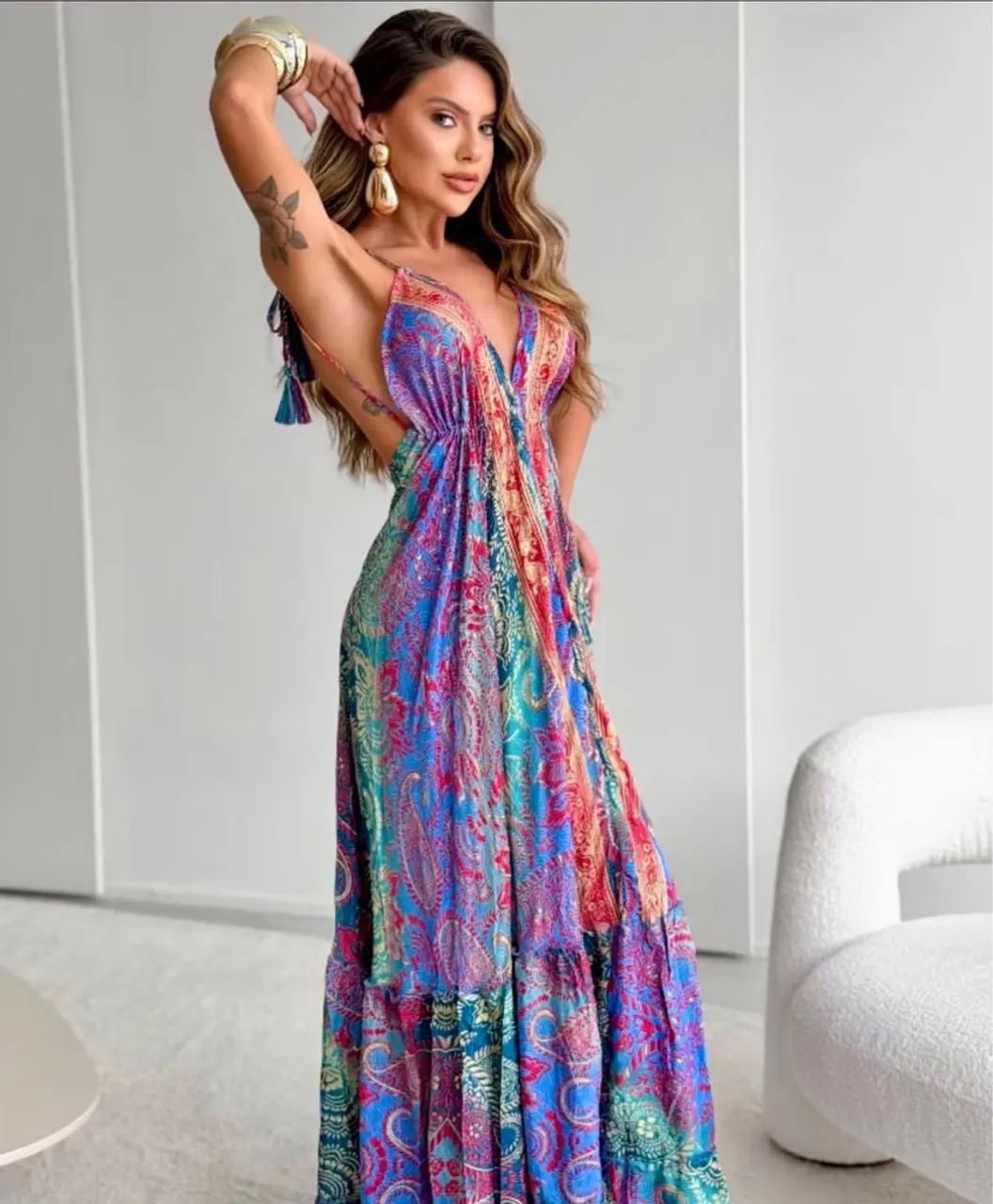 Vestido Indiano Boho