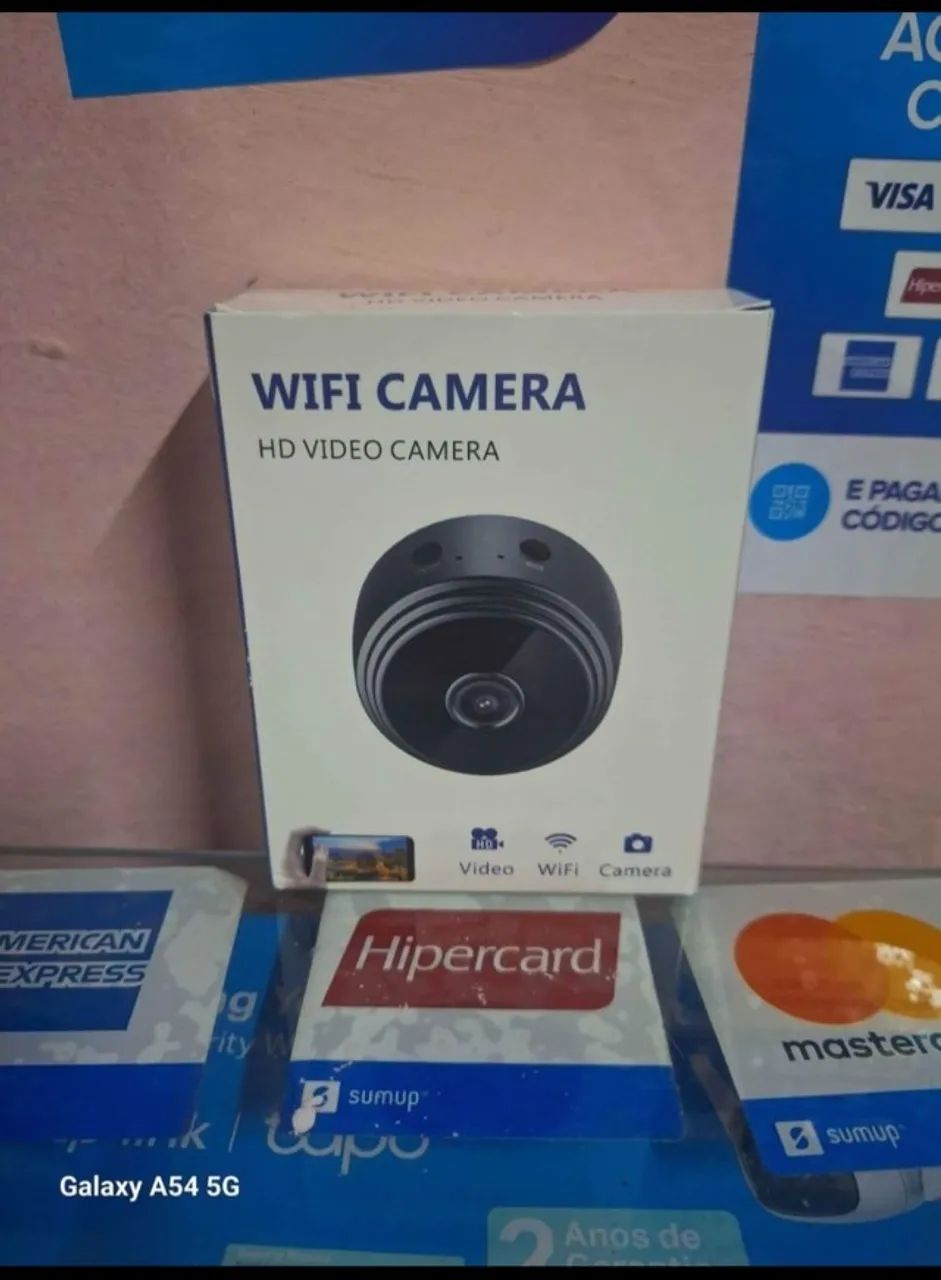 Mini Câmera A9 Wi-fi Acesso Remoto Via Celular APP ftycampro - Foto 5