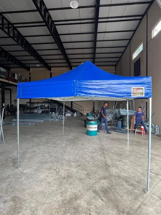 Tenda sanfonada 3x3 valor R$1000,00 em 6 vezes no cartão  - Foto 2