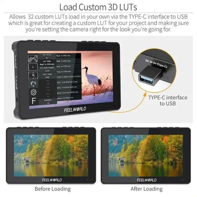 Monitor On Camera Freeworld F5 Pro - Foto 4