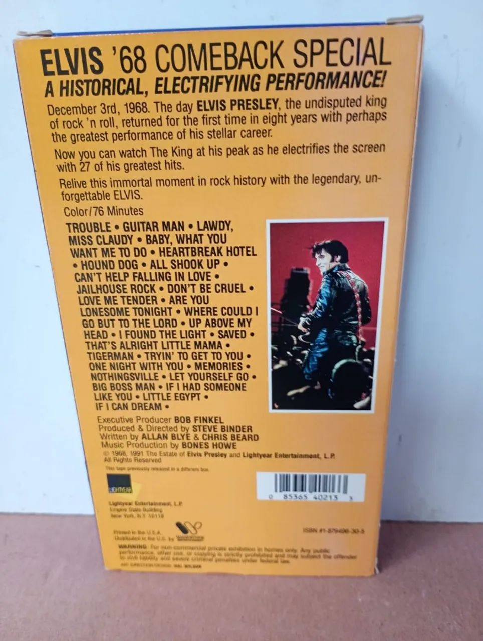 VHS Elvis Presley especial 68 - Foto 2