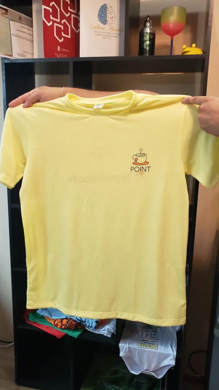 Fardamento personalizada camisa com sua logomarca 